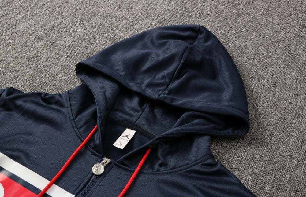 PSG Dark Blue and Red Premium Tracksuit
