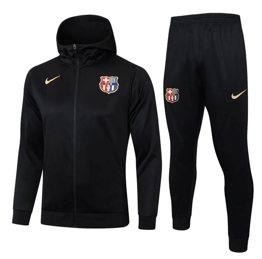 FC Barcelona Black Premium Tracksuit