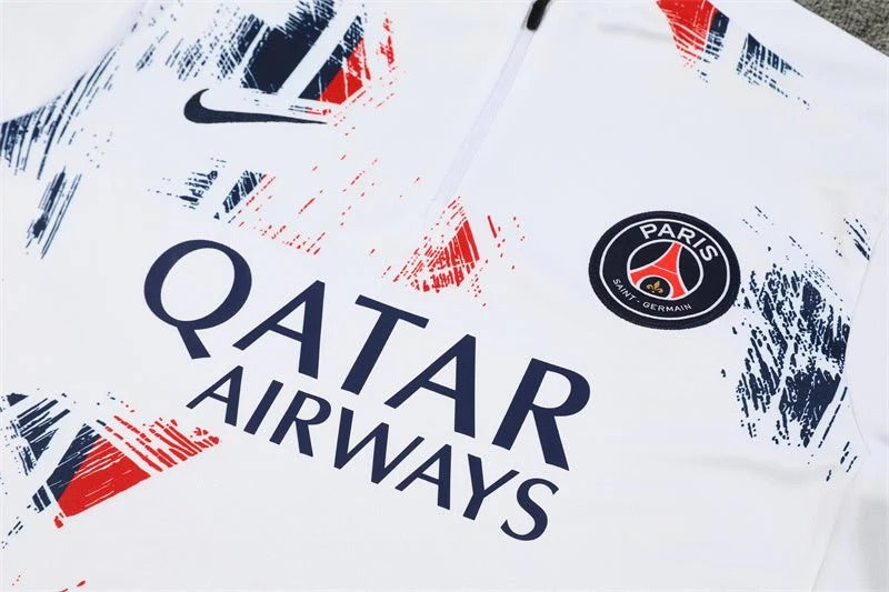 PSG "Parisian Frost" White Premium Tracksuit
